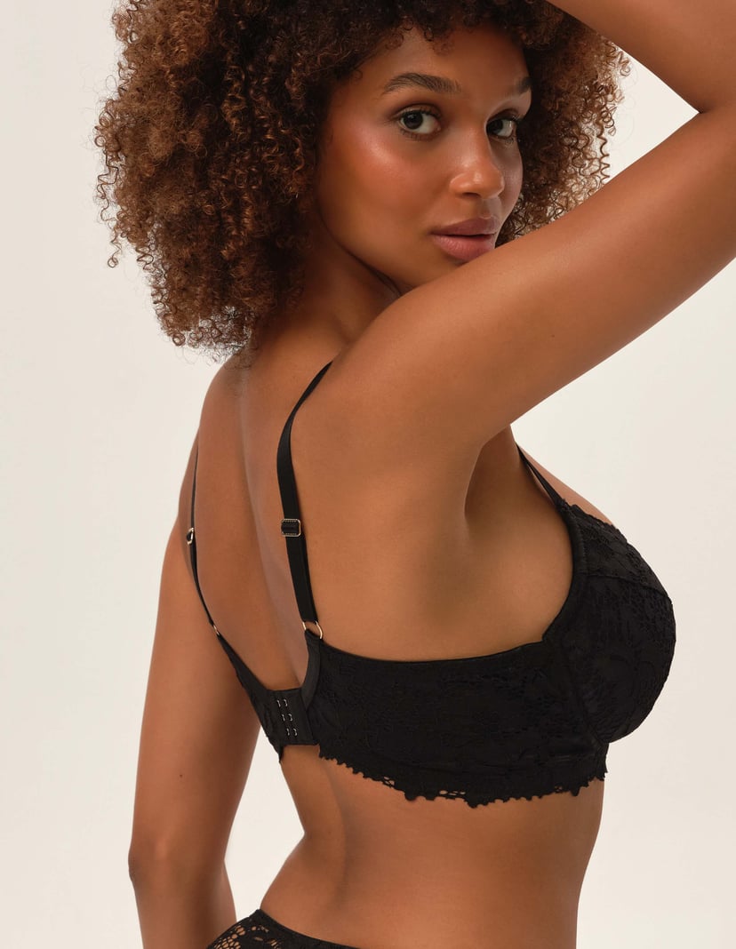Padded bra Lollipop Black 3
