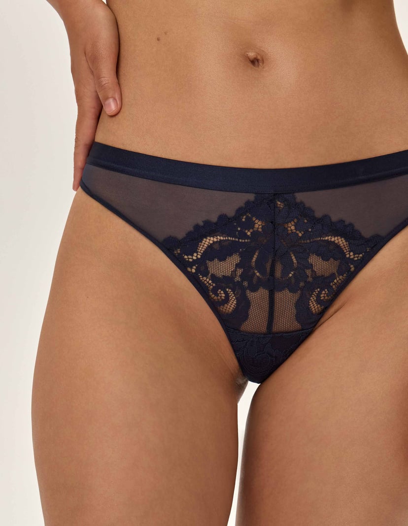 High-waisted panties Lynn navy 2