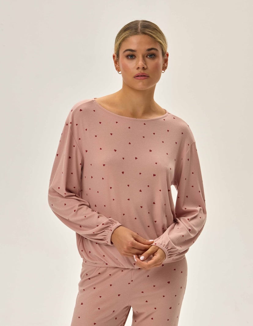 Ladies set Janna pink 2