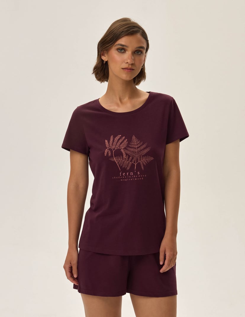 Pyjamas Jeda maroon 1