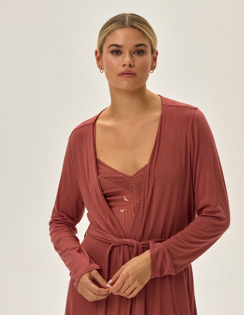 Robe Jayden maroon 2