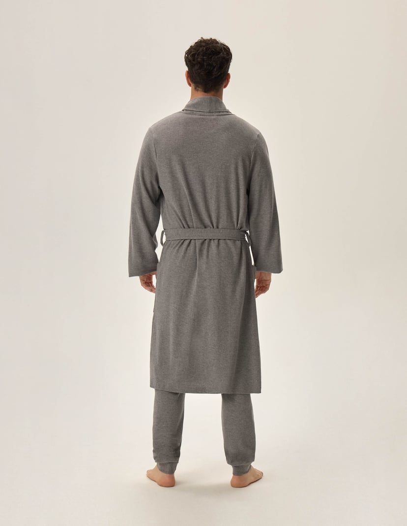 Bathrobe Home Grey 5