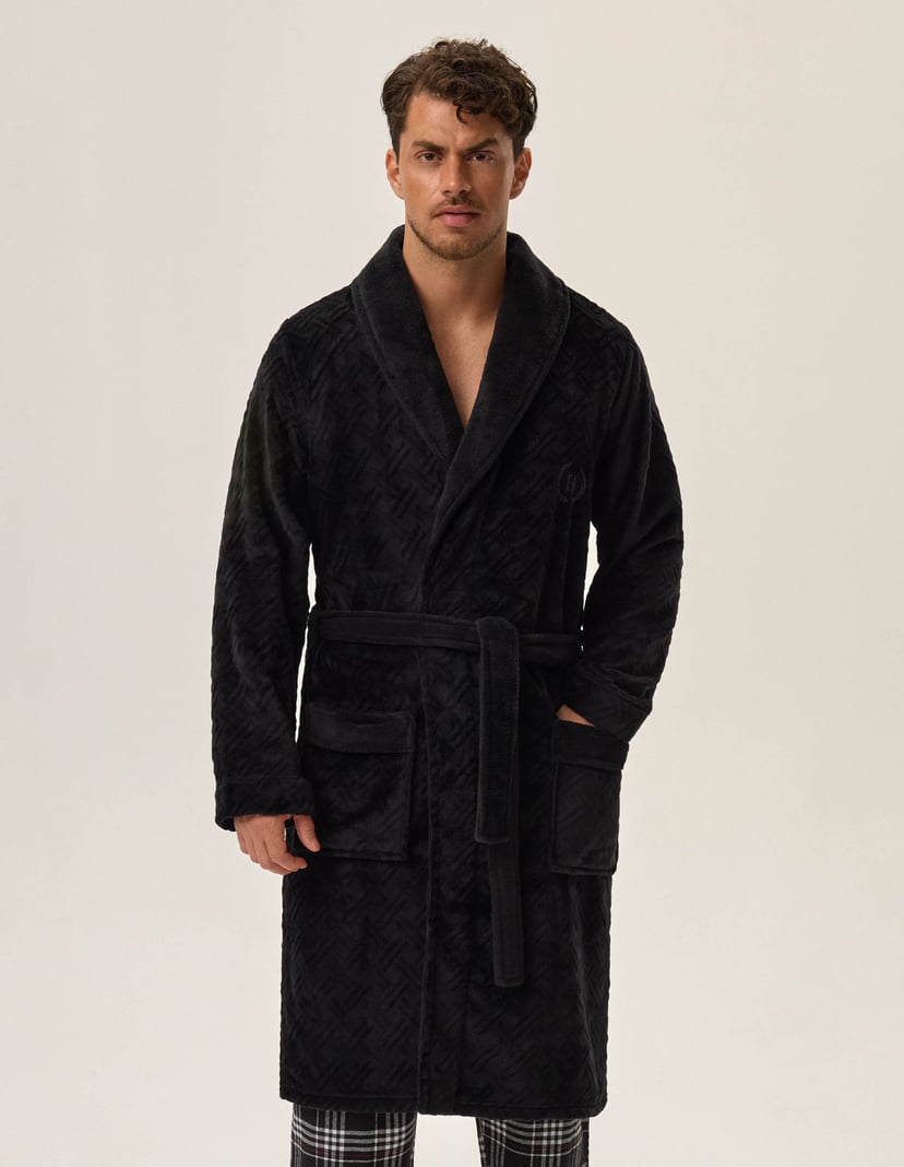 Bathrobe Huge Black 2