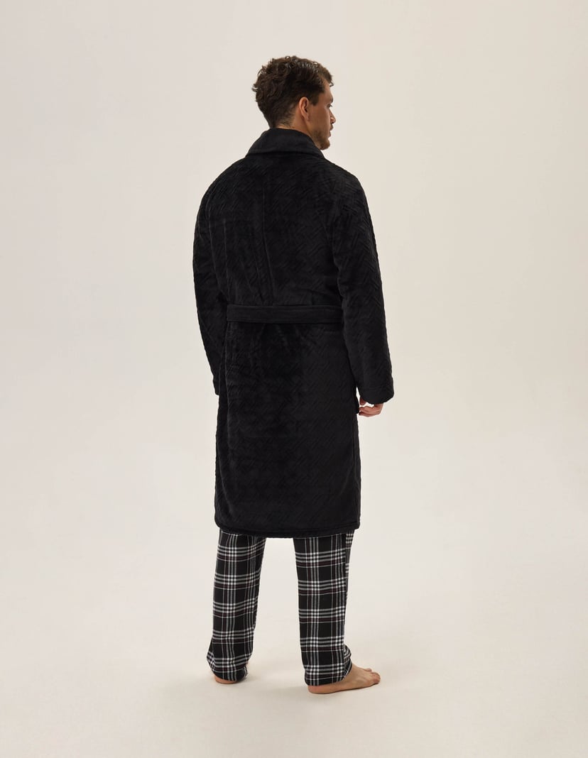Bathrobe Huge Black 5
