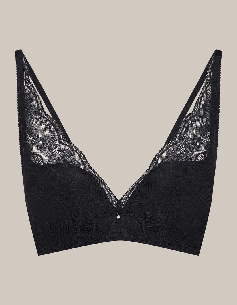 Biustonosz push-up Fabbie Black 6