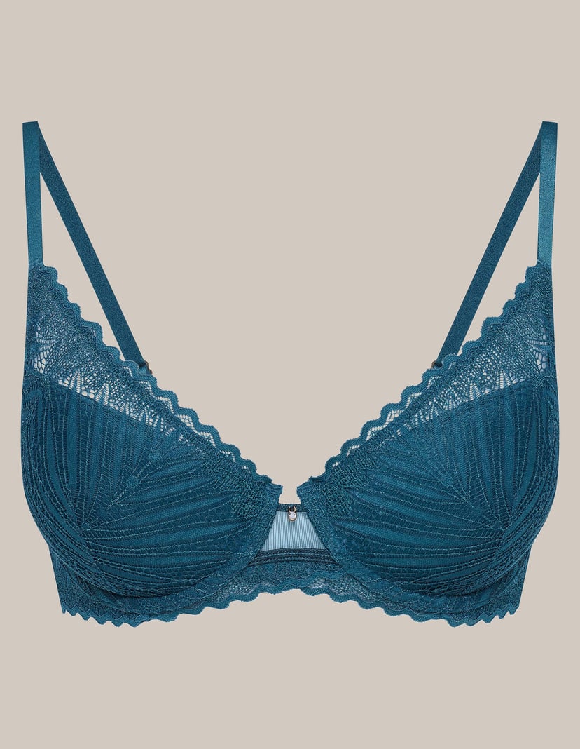 Biustonosz push-up Flore dark green 4