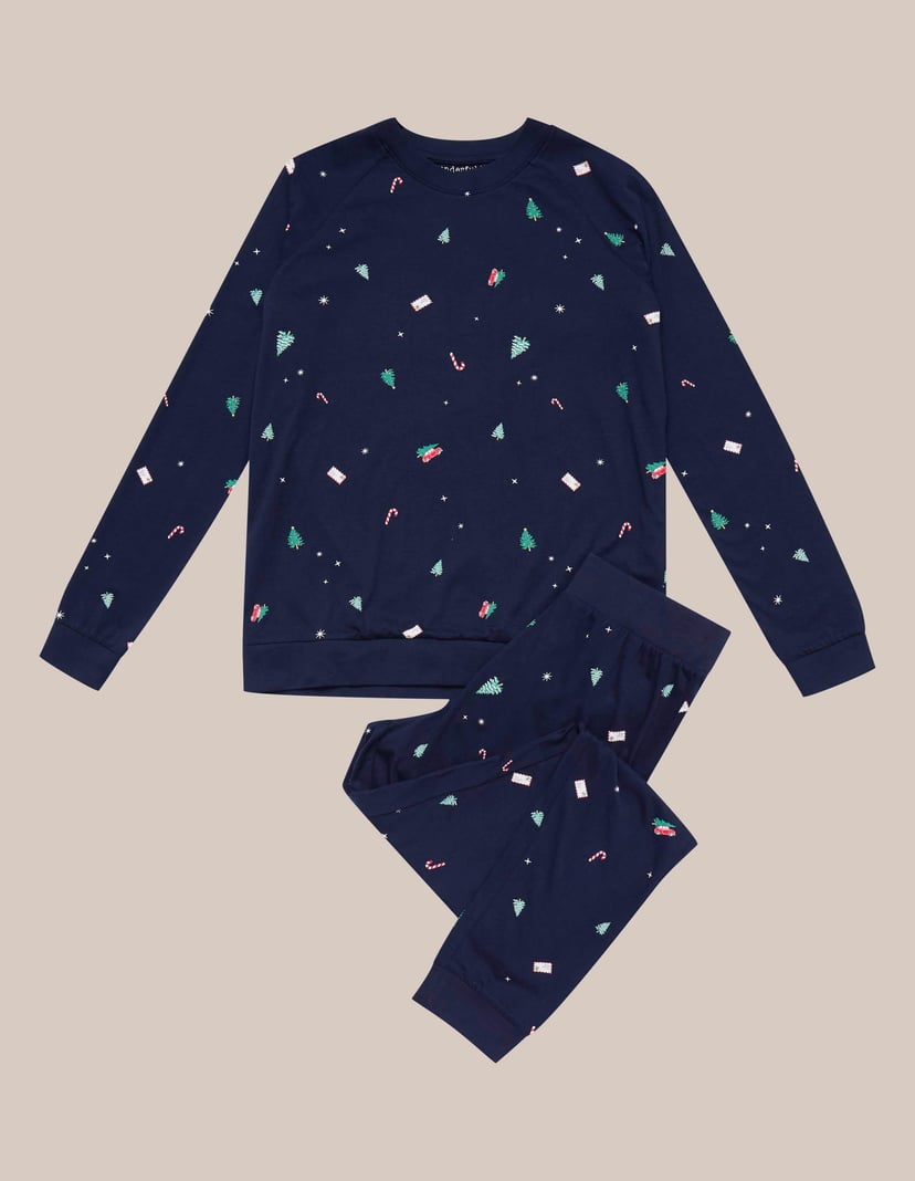 Piżama Falangi granatowy 8