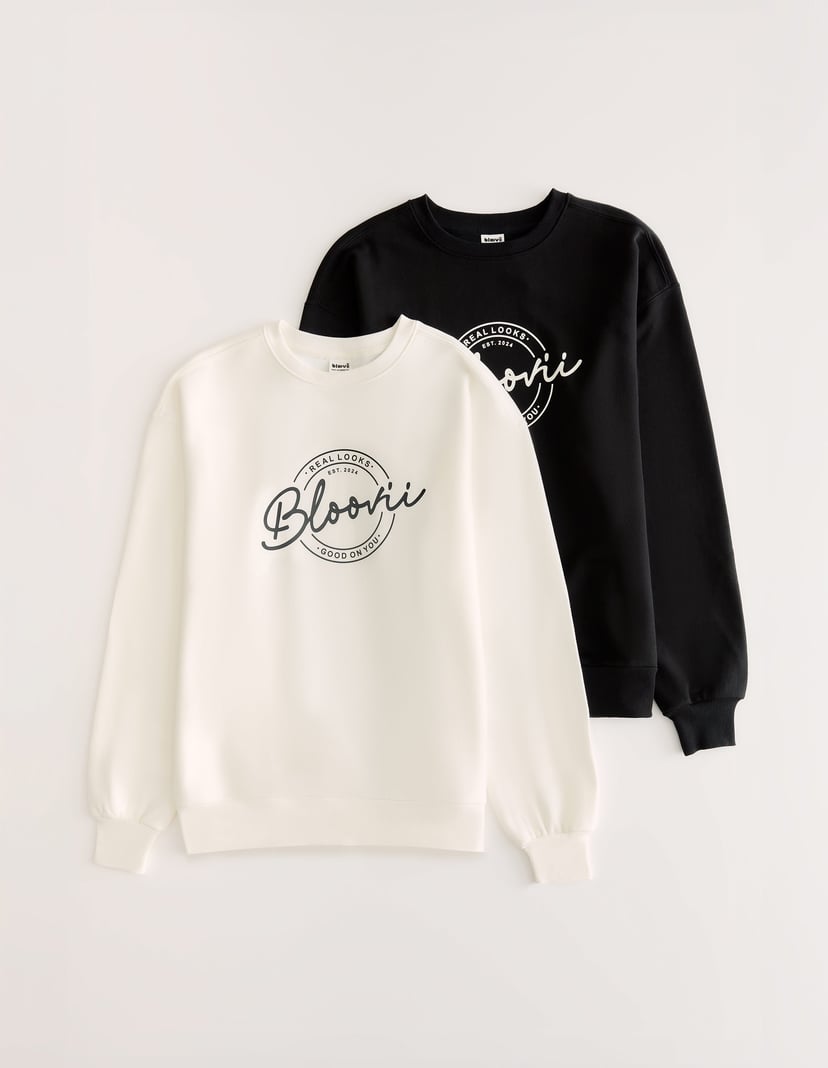 Sweatshirt Bloovii Lee cream 9
