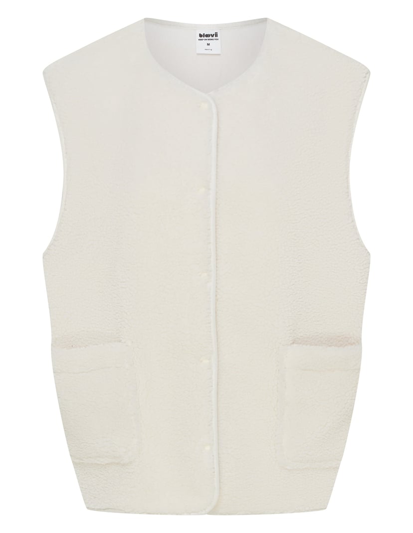 Vest Bloovii Sherpa cream 8