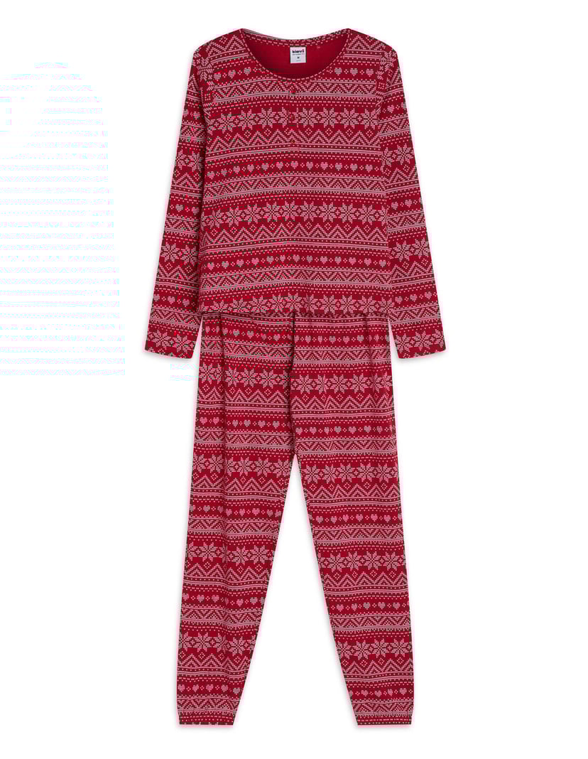 Pyjamas Bloovii Hygge Red 6