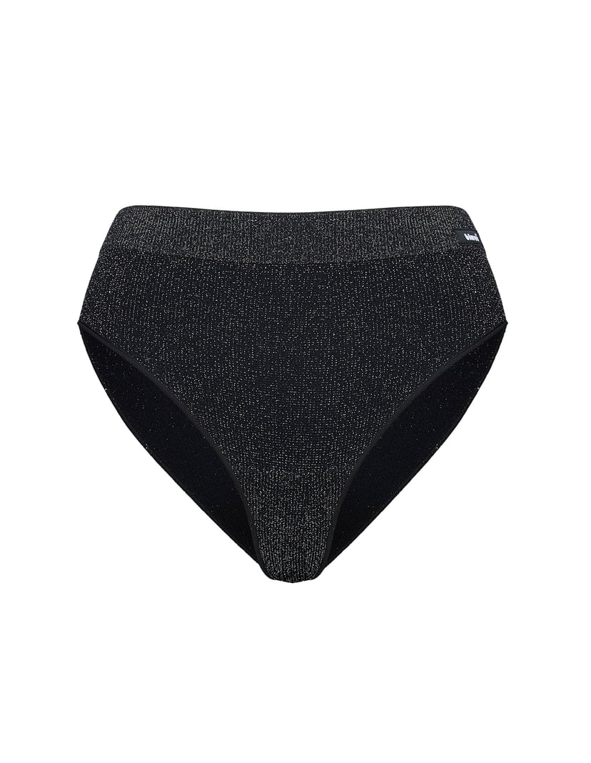 High-waisted panties Bloovii Hi-Shine Black 5