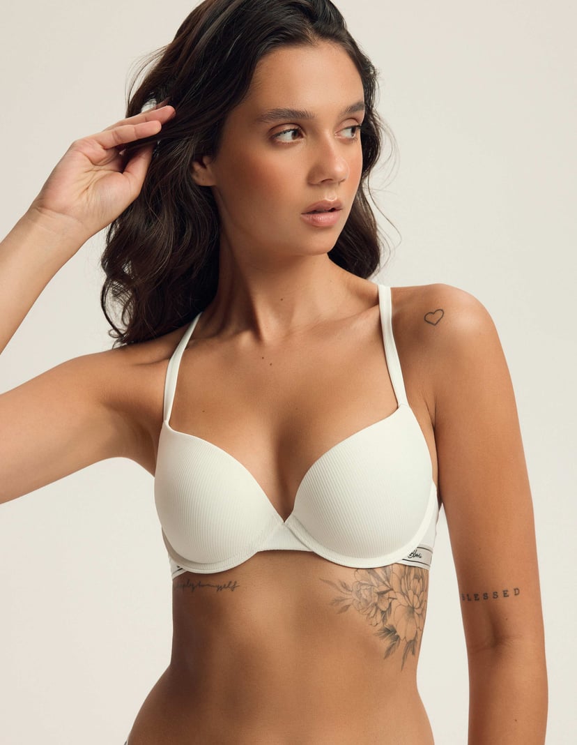 Push-up bra Bloovii Abria White 1
