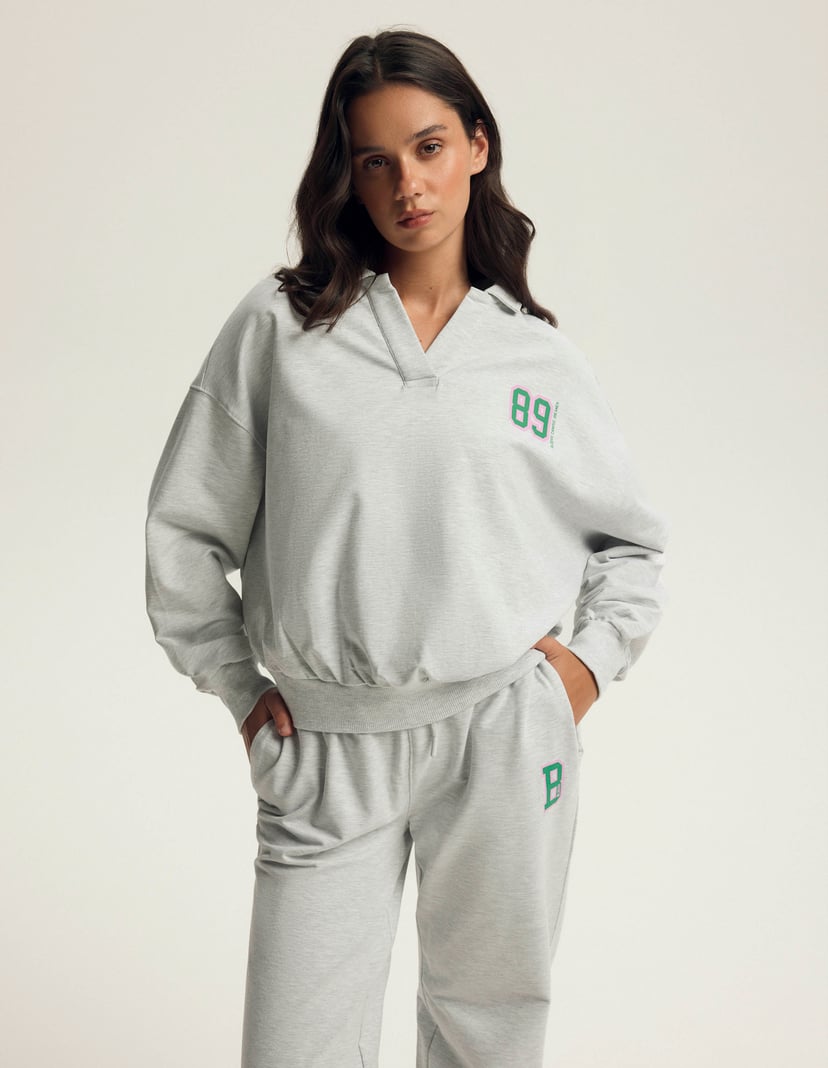 Sweatshirt Bloovii Kayci Grey 4
