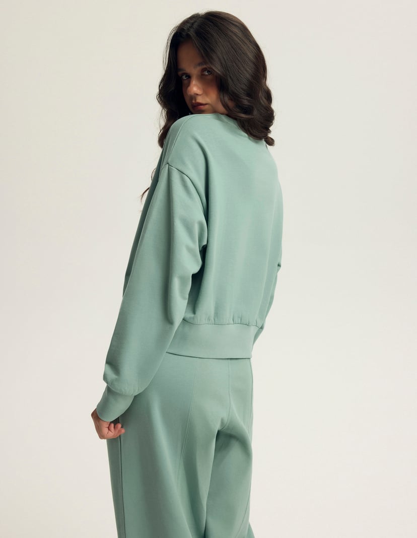 Sweatshirt Bloovii Keithan Green 6