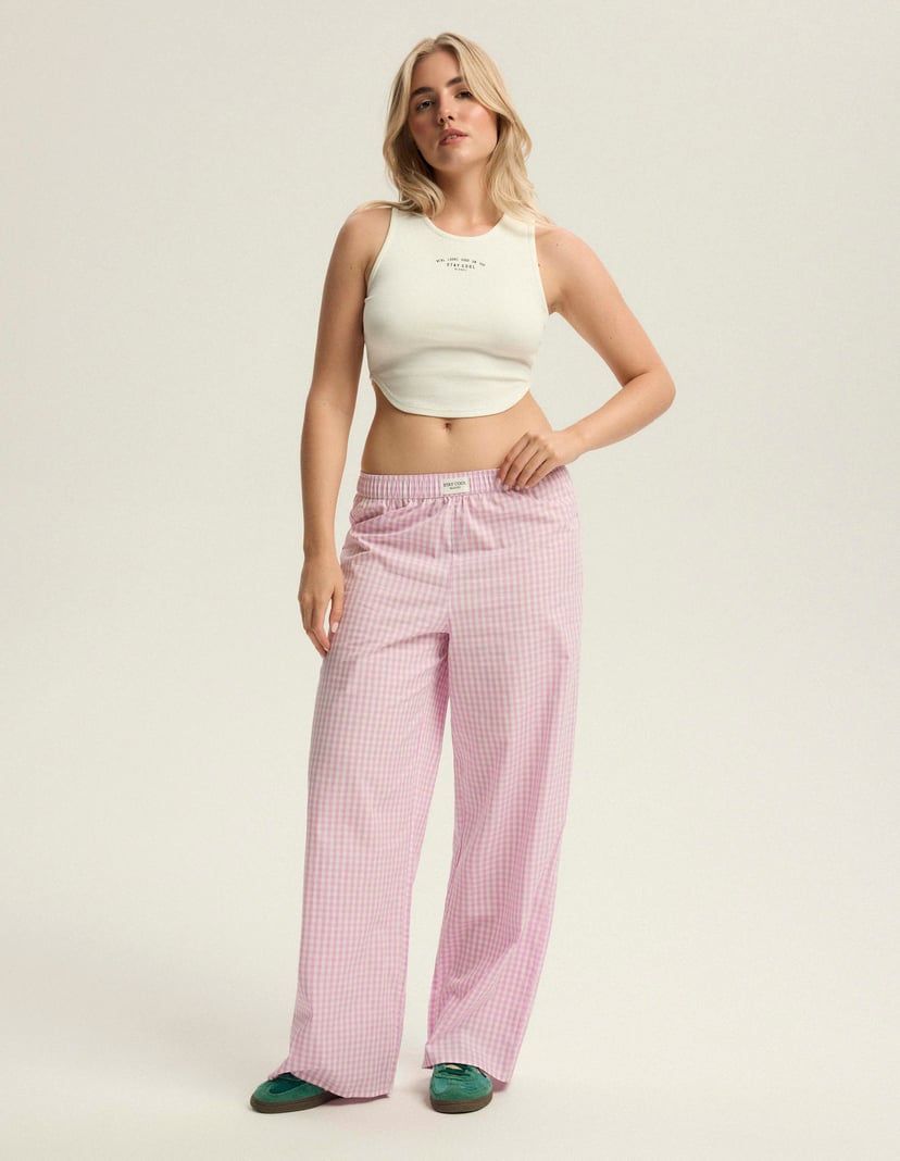 Trousers Bloovii Locklyn pink 1