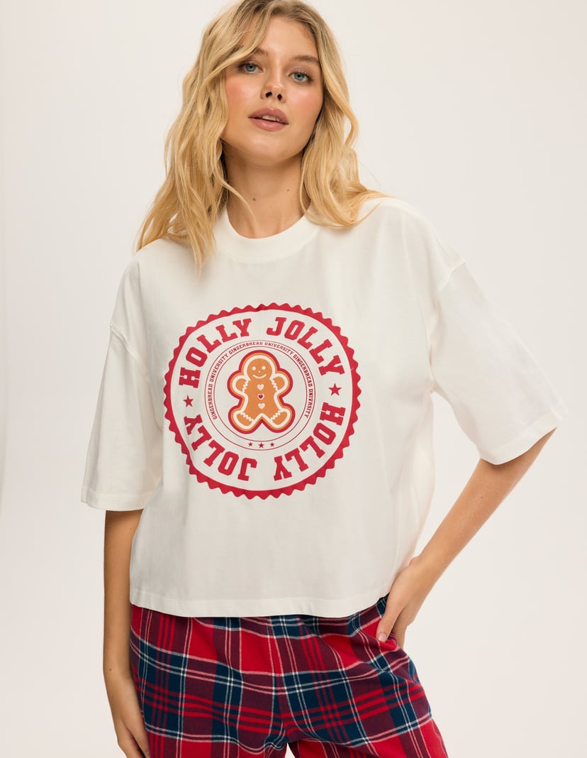 Pyjamas Bloovii CandyCane White 2