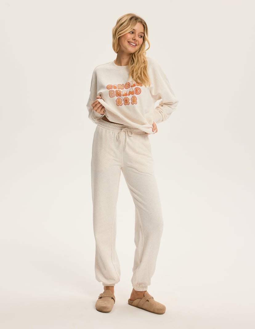 Trousers Bloovii Cinnamon Ecru 1