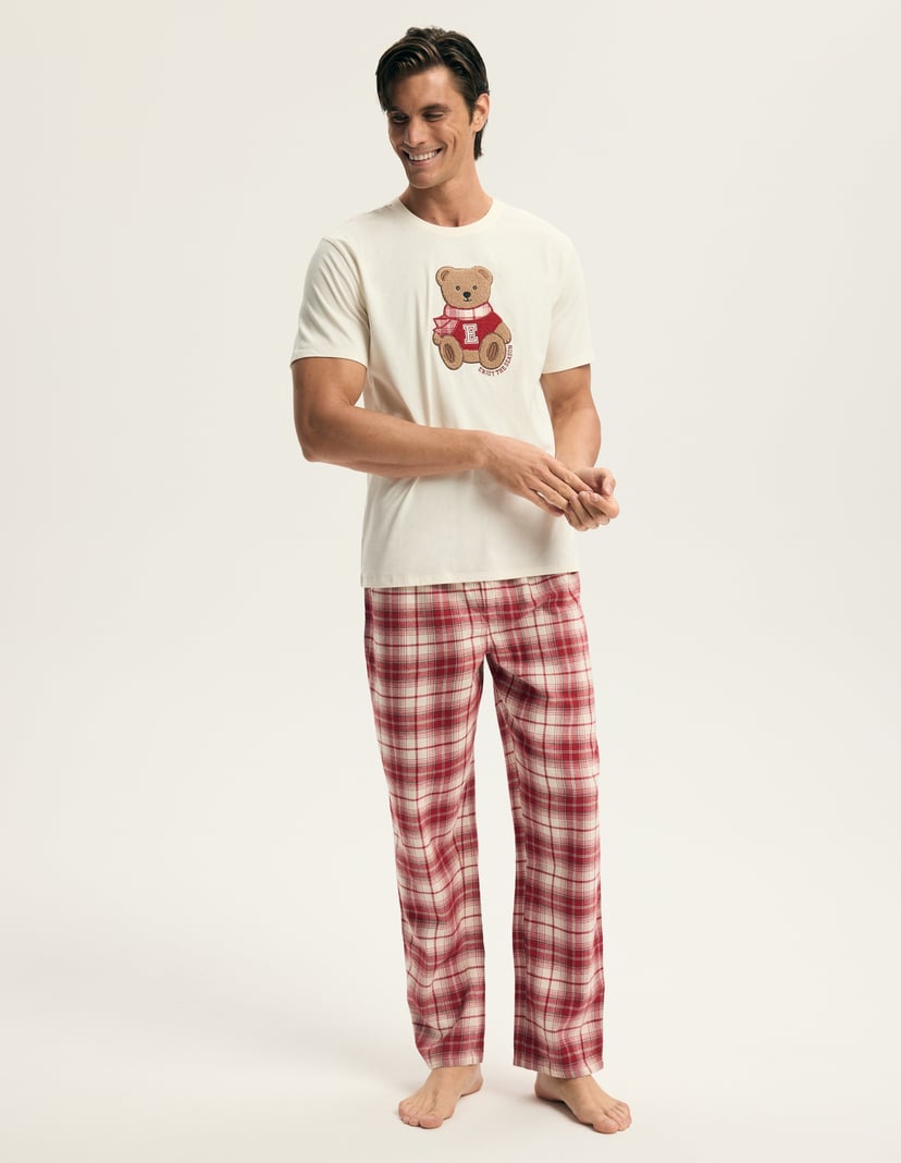 Pyjamas Chrismis cream 6