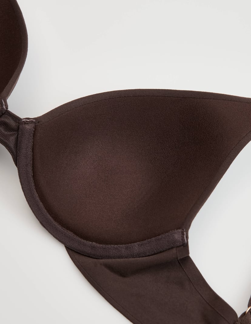 Padded bra Cleary brown 6