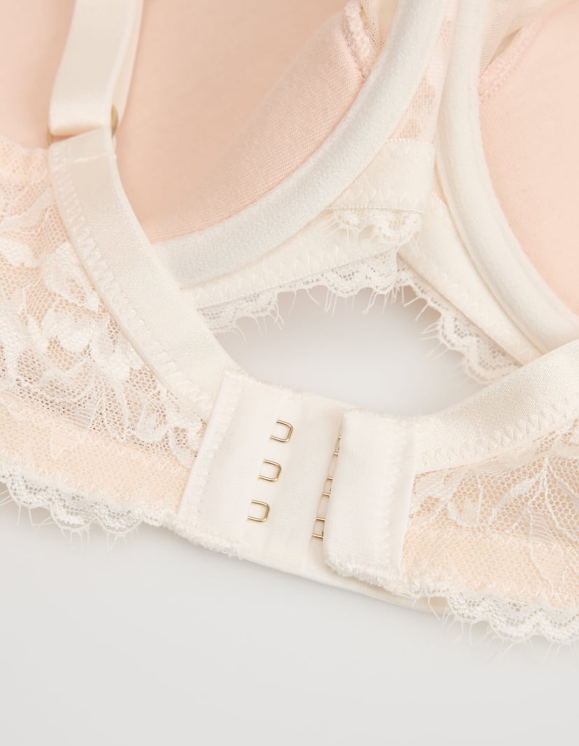 Semi-padded bra Cloe cream 6