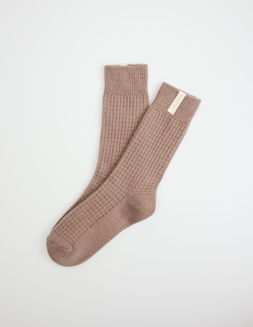 Socks Wolk brown 1