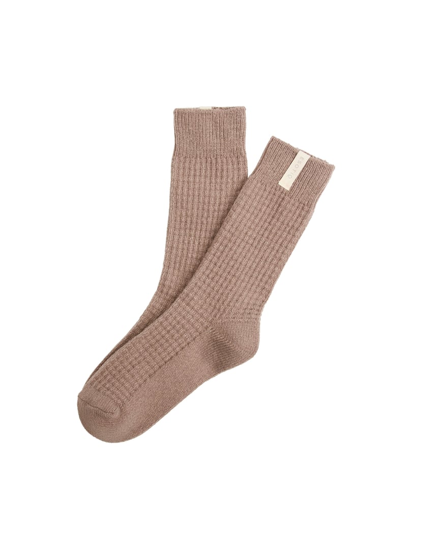 Socks Wolk brown 3