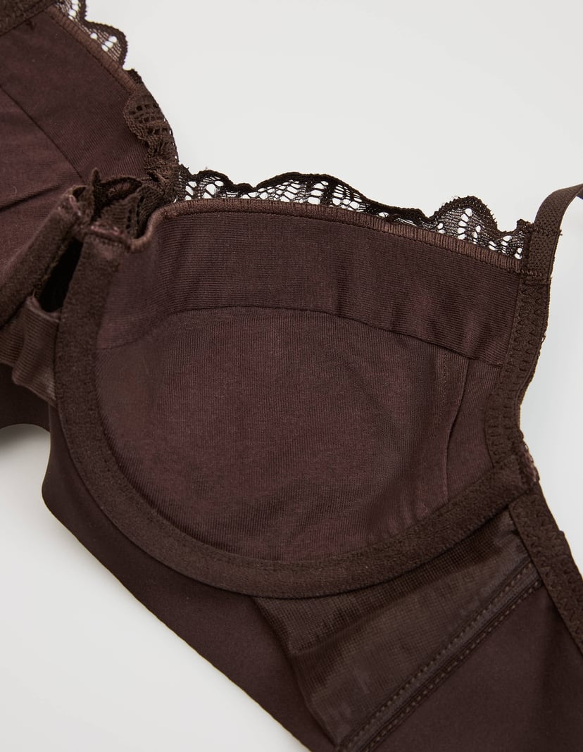 Push-up bra Cintro brown 6