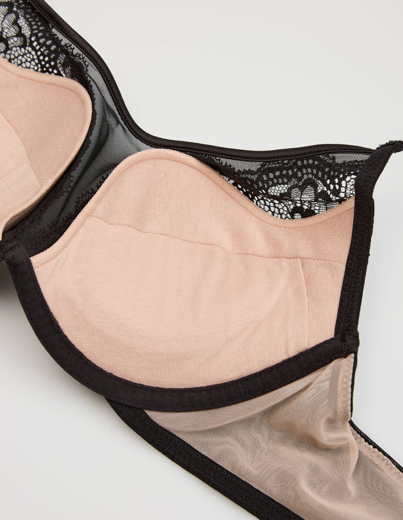 Push-up bra Crown Black 6