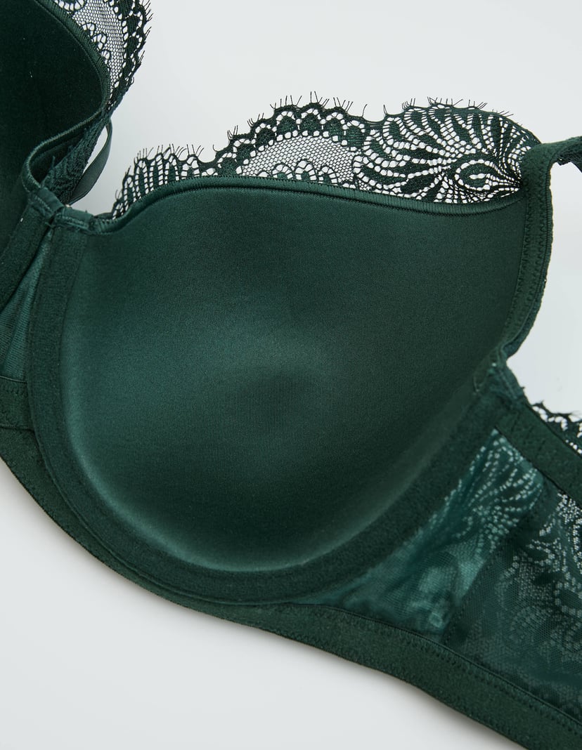 Biustonosz usztywniany Cheer zielony 8