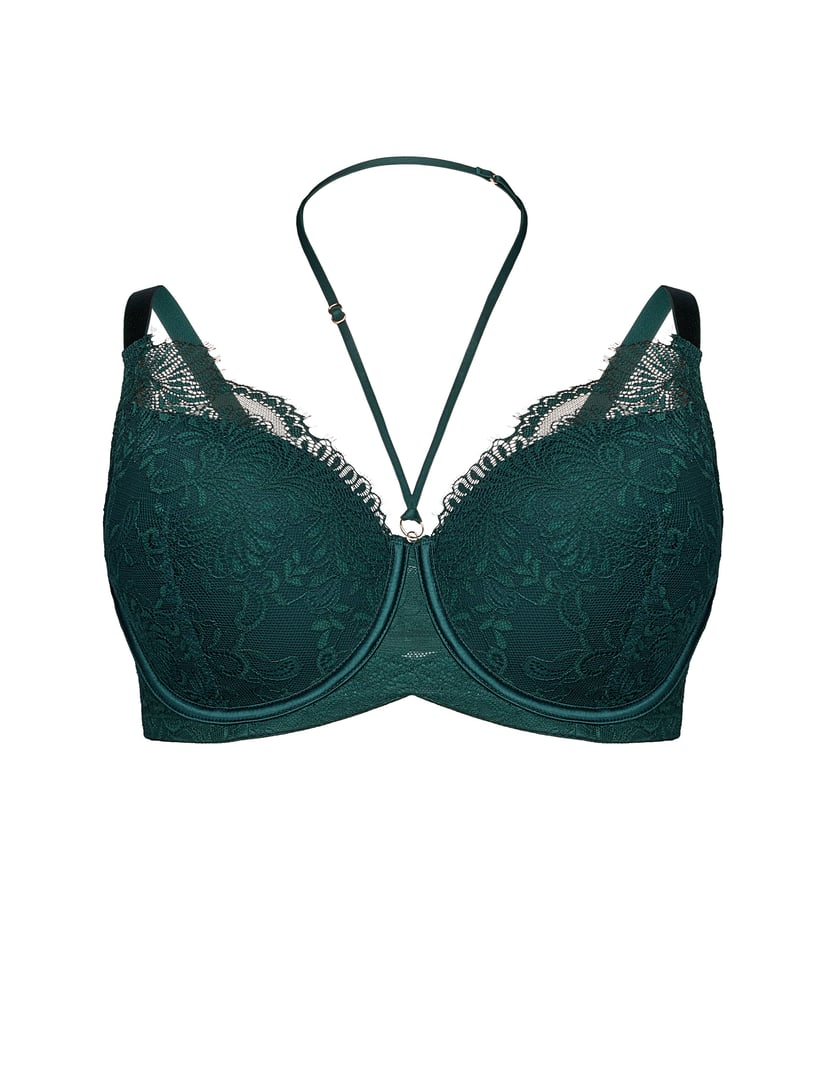 Biustonosz usztywniany Cheer zielony 10