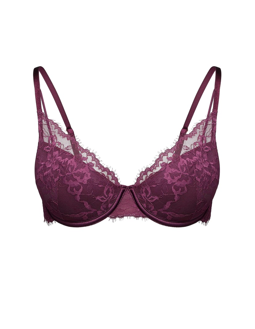 Push-up bra Cloe maroon 9