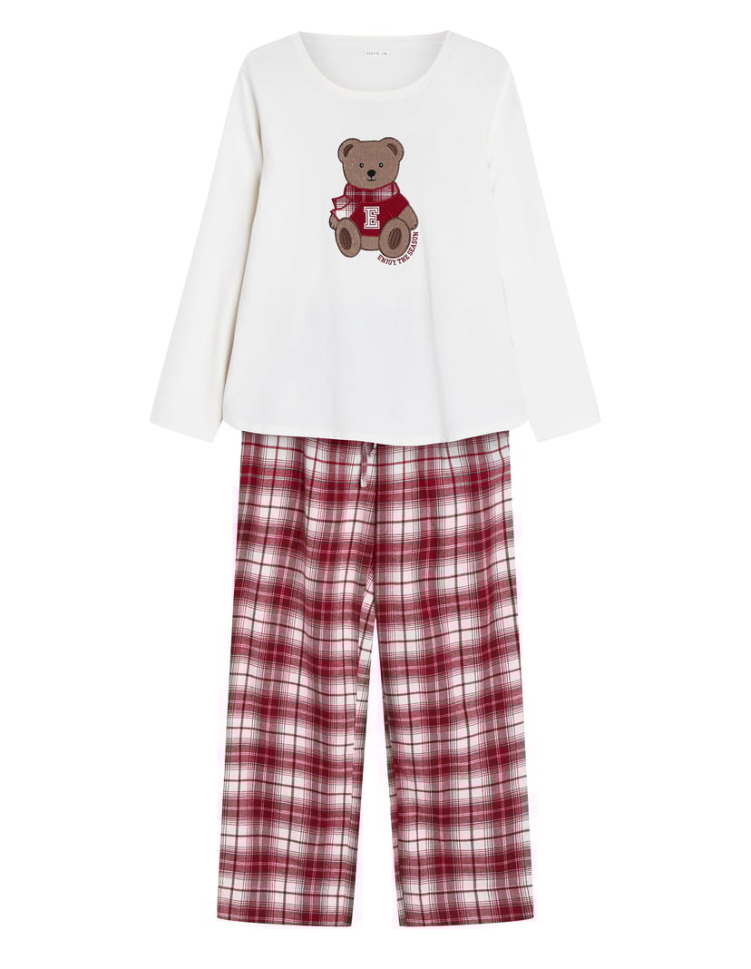 Pyjamas Chrismis cream 8