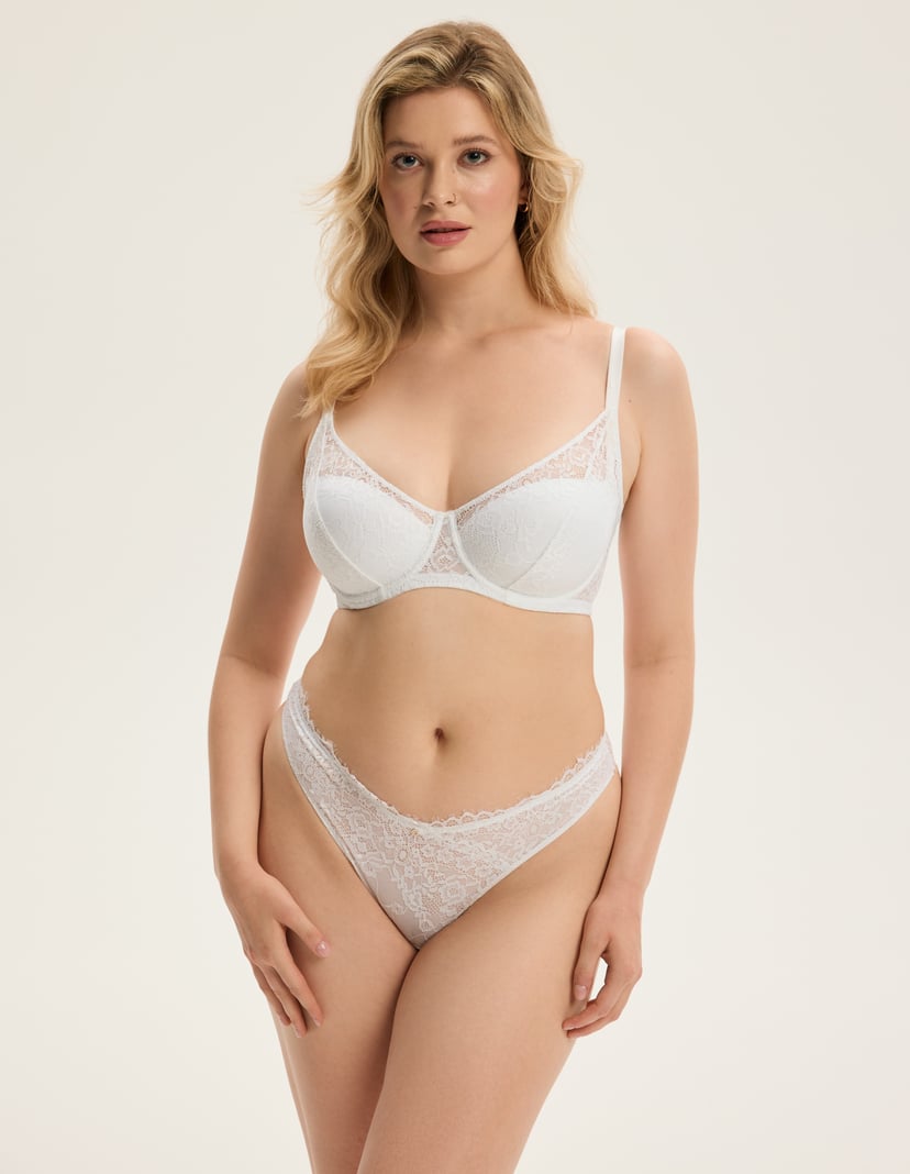 Padded bra Netsi White 7