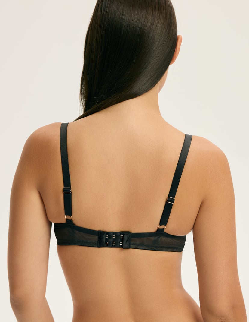 Push-up bra Crown Black 2