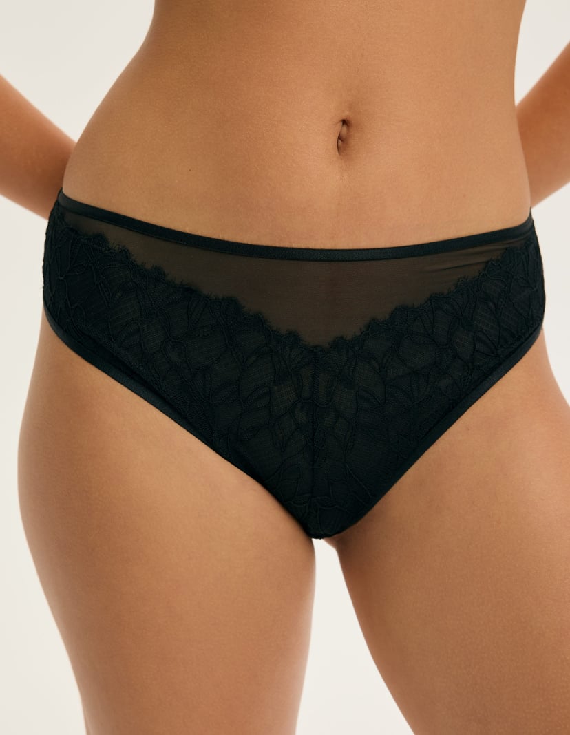 High-waisted panties Cmon Black 2