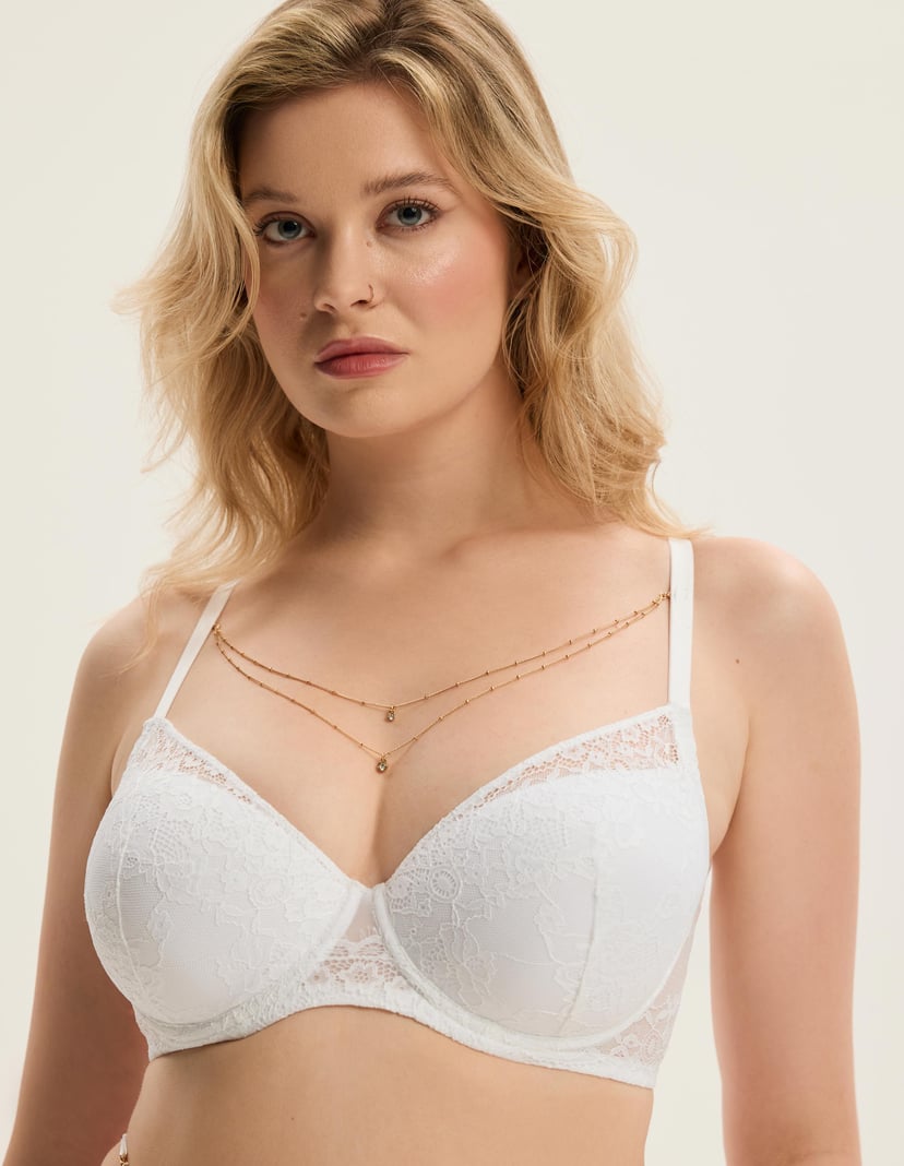 Бюстгальтер пуш-ап Netsi Білий 3