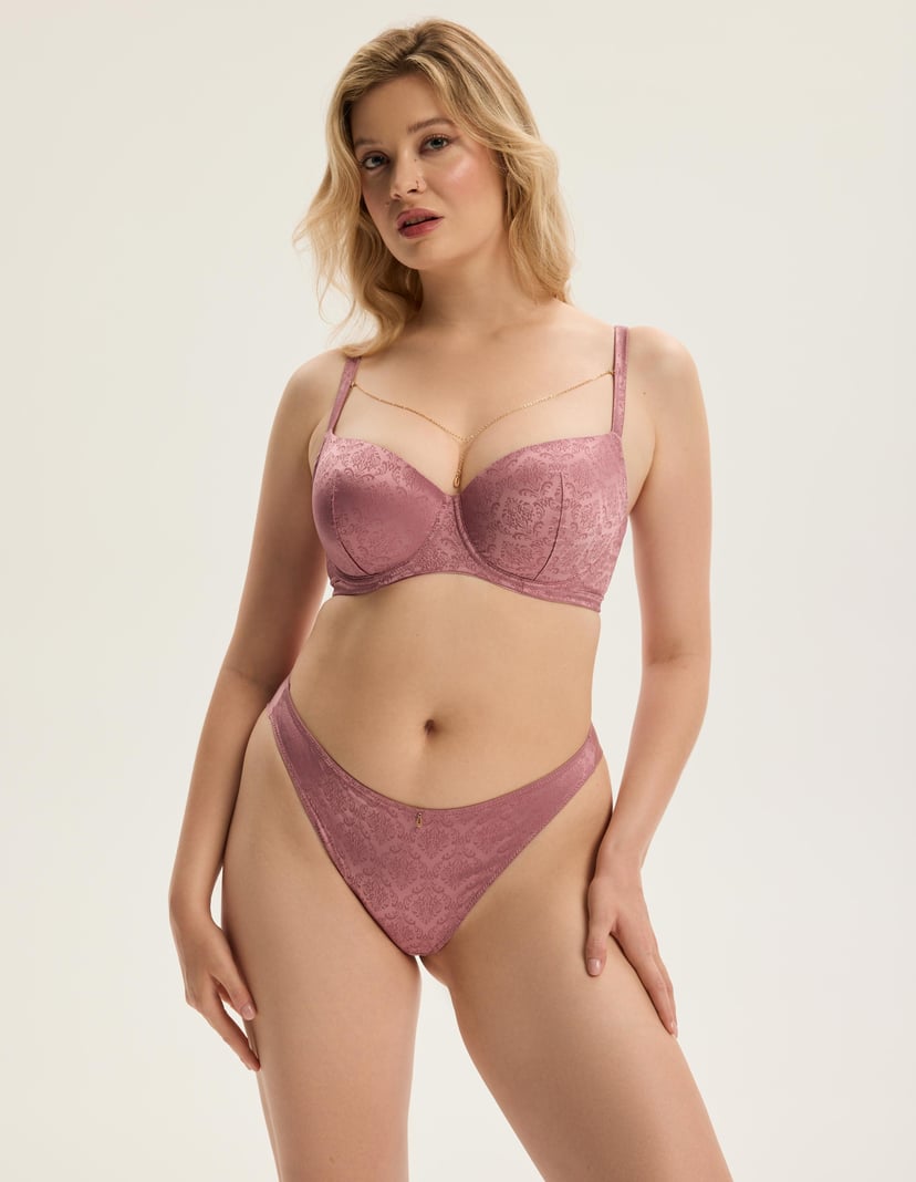 Padded bra Charm pink 1