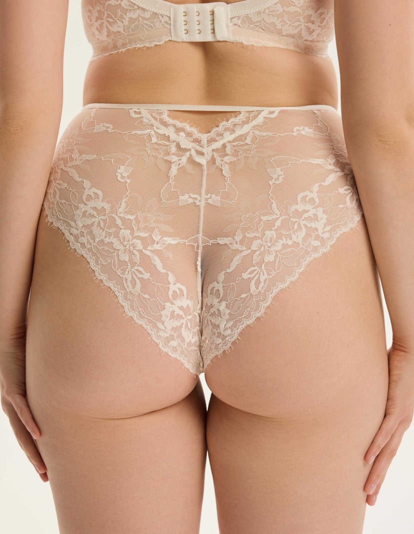 High-waisted panties Cloe cream 3