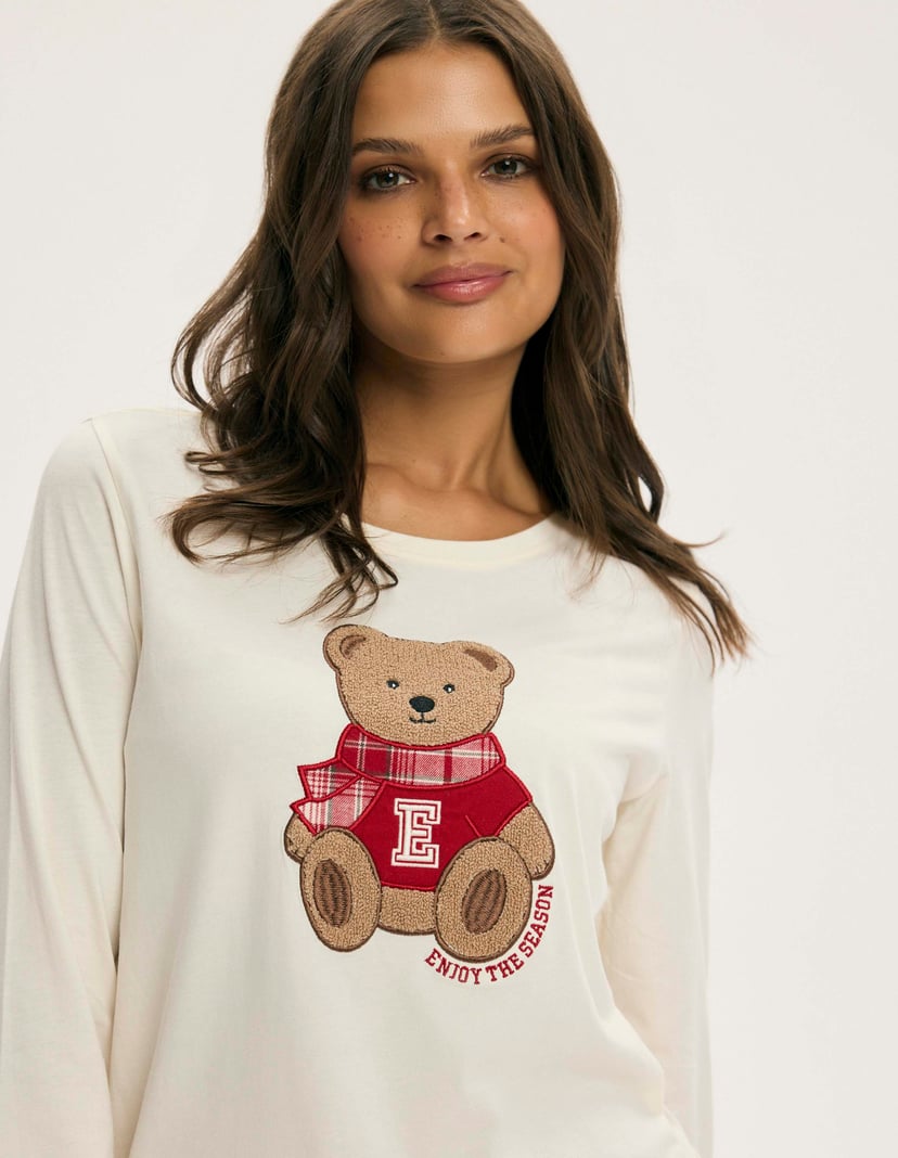 Pyjamas Chrismis cream 2