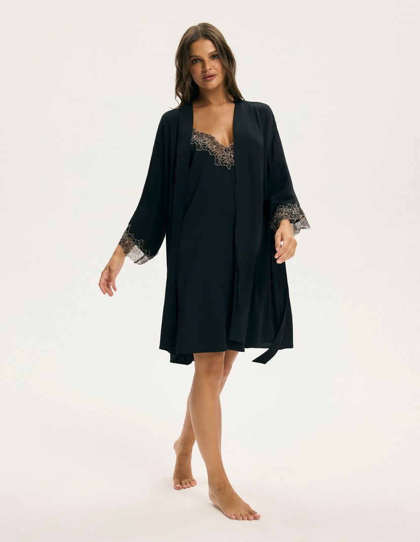 Халат Cotti Чорний 2