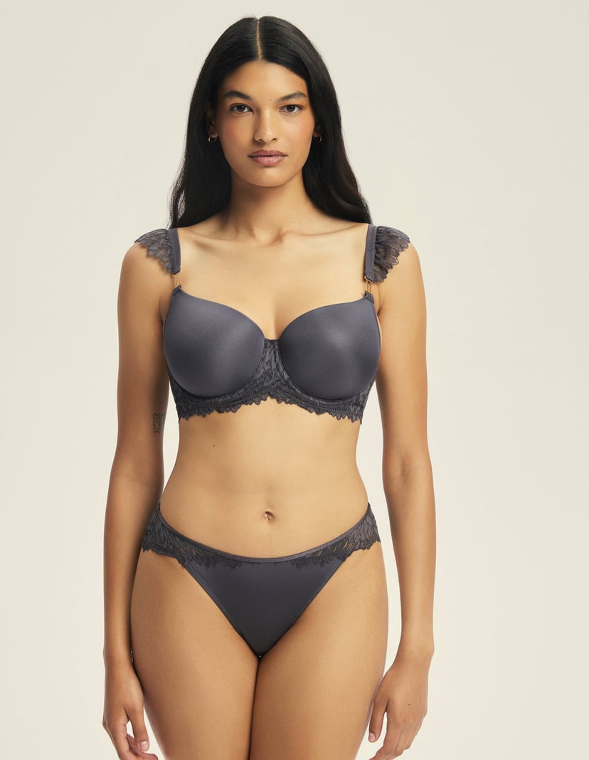 Padded bra Ofiel Grey 2