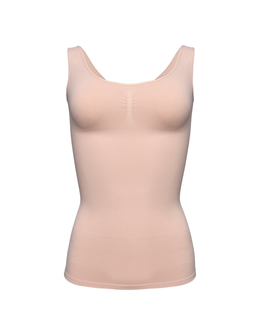 T-shirt modelujaca Shrinky Beige 11