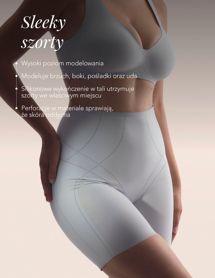 Shorts modelujące Sleeky Blue 9