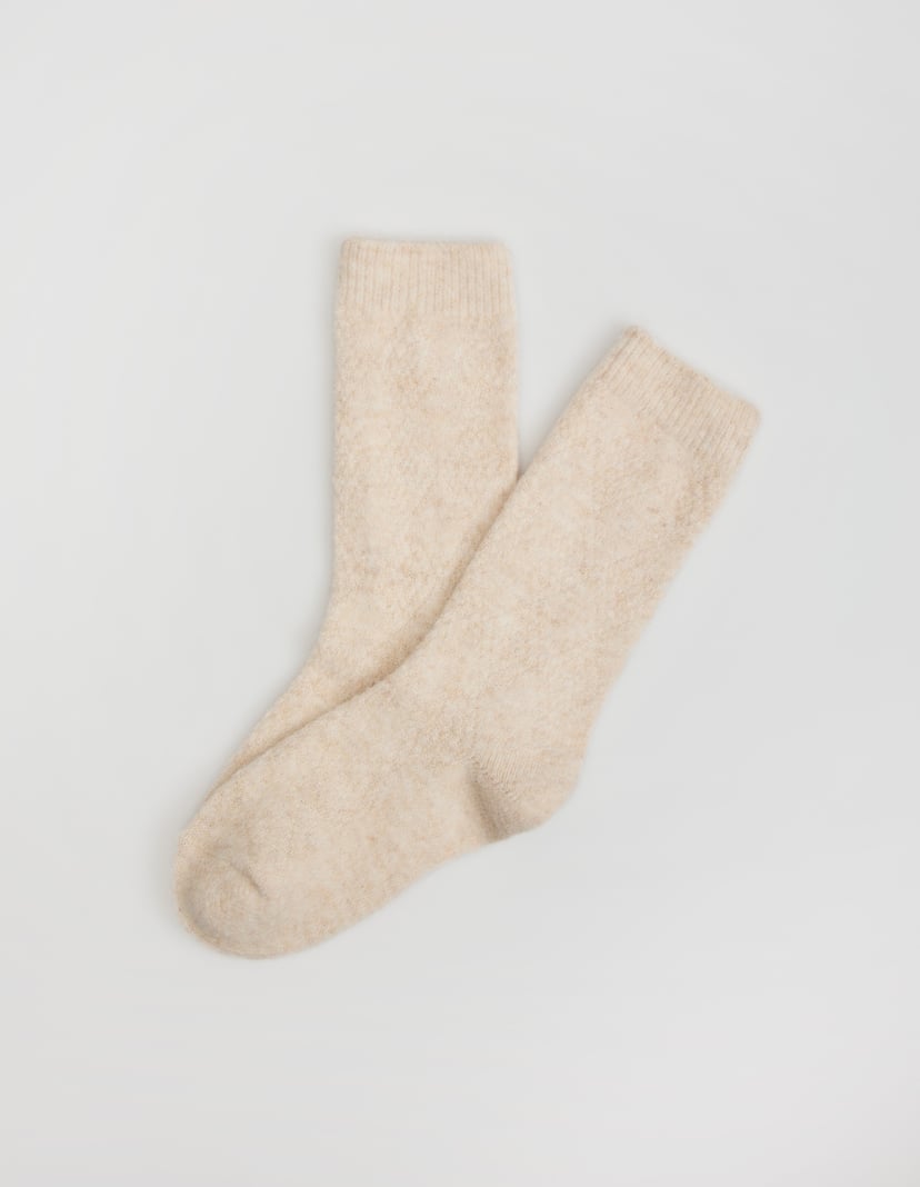 Socks Ziggy Beige 1