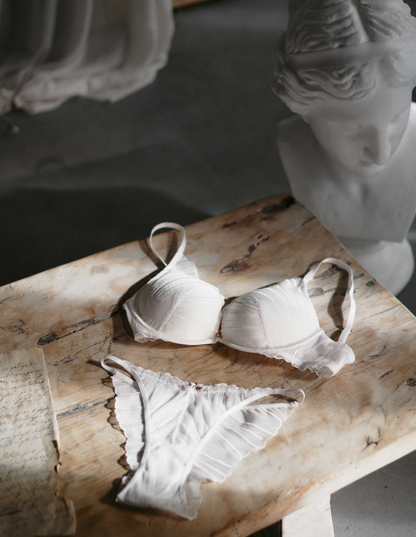 Push-up bra Bossa White 10