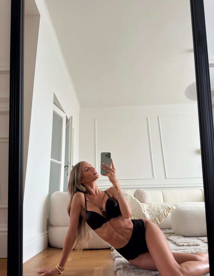 Super push-up bra Korin brown 1