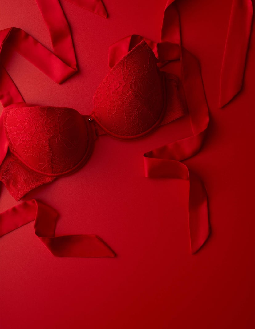Push-up bra Cest Red 10