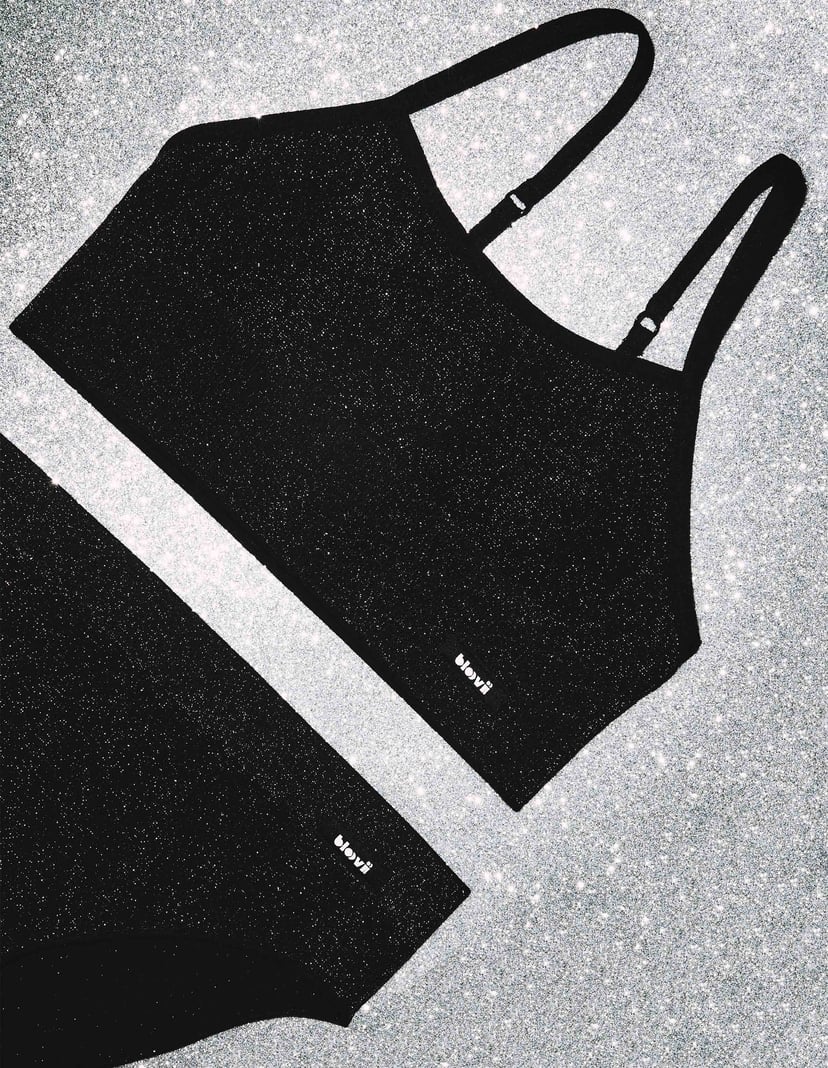 Top Bloovii Hi-Shine Black 1