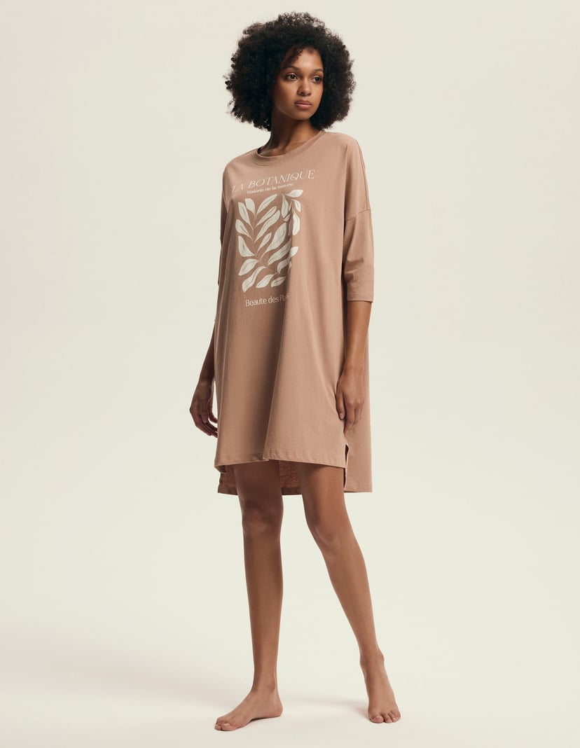 Koszula nocna Dextra pomarańczowy 3