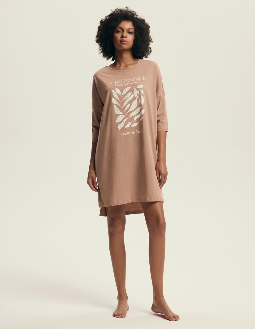 Koszula nocna Dextra pomarańczowy 5